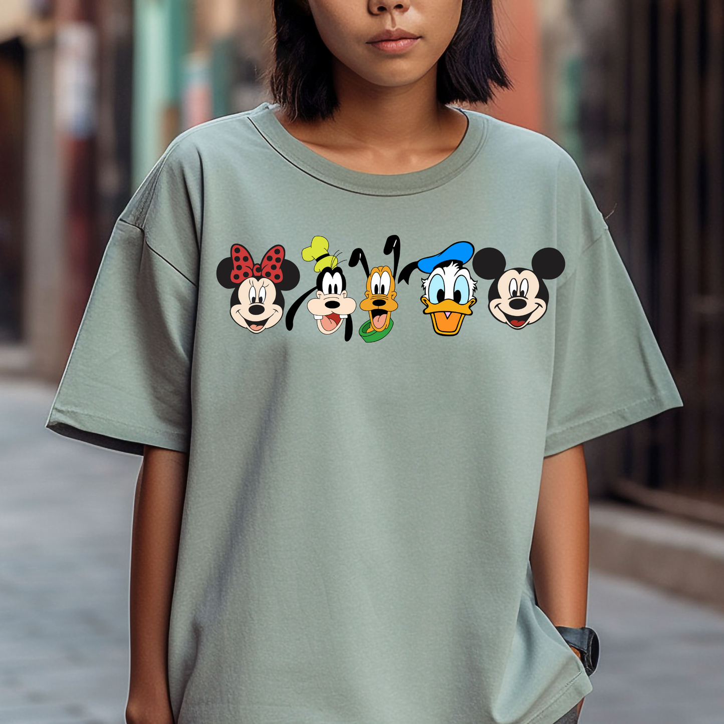 Mickey friends-MATTE THIN Transfer