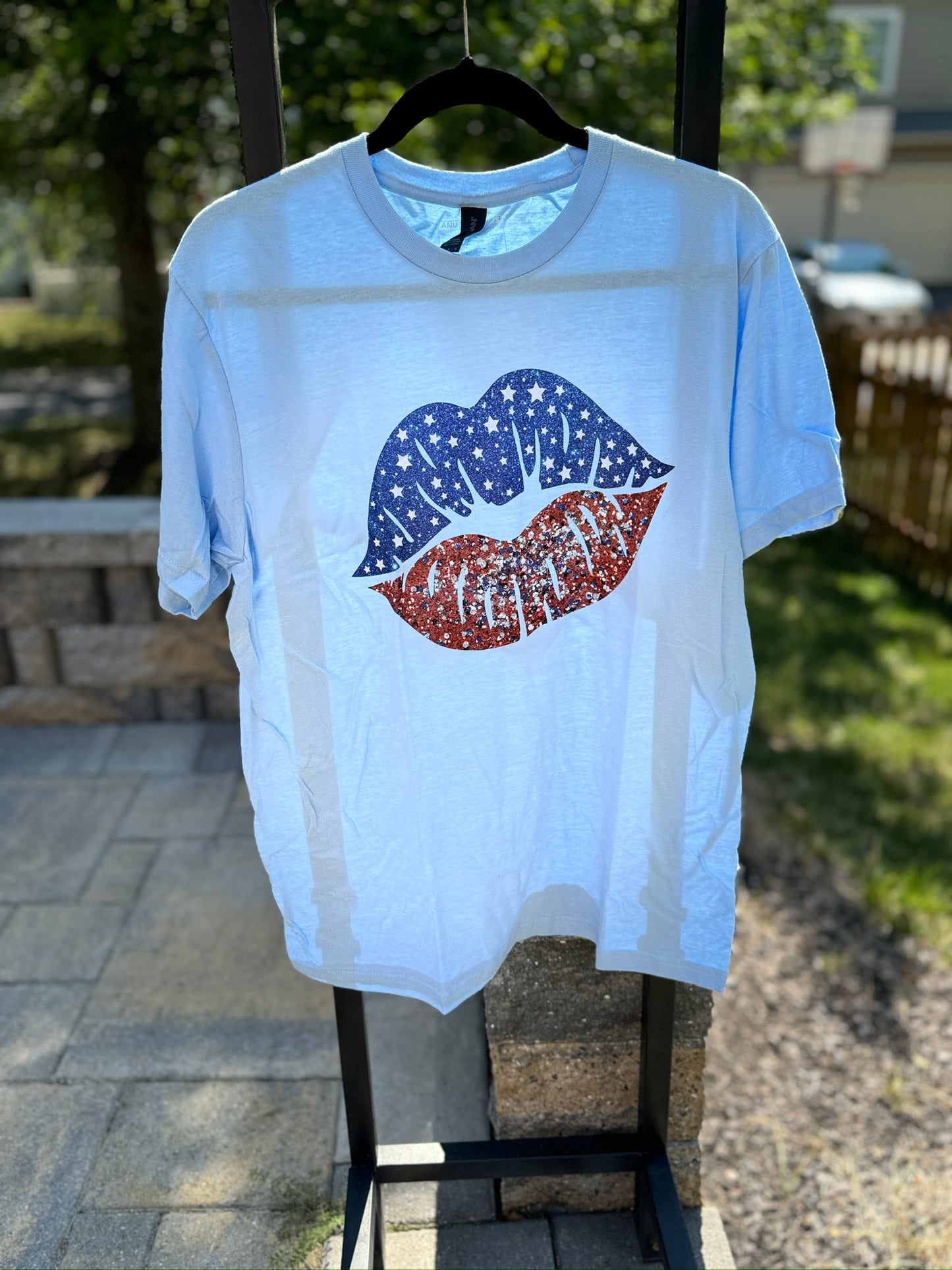 Lips Flag- T-Shirts