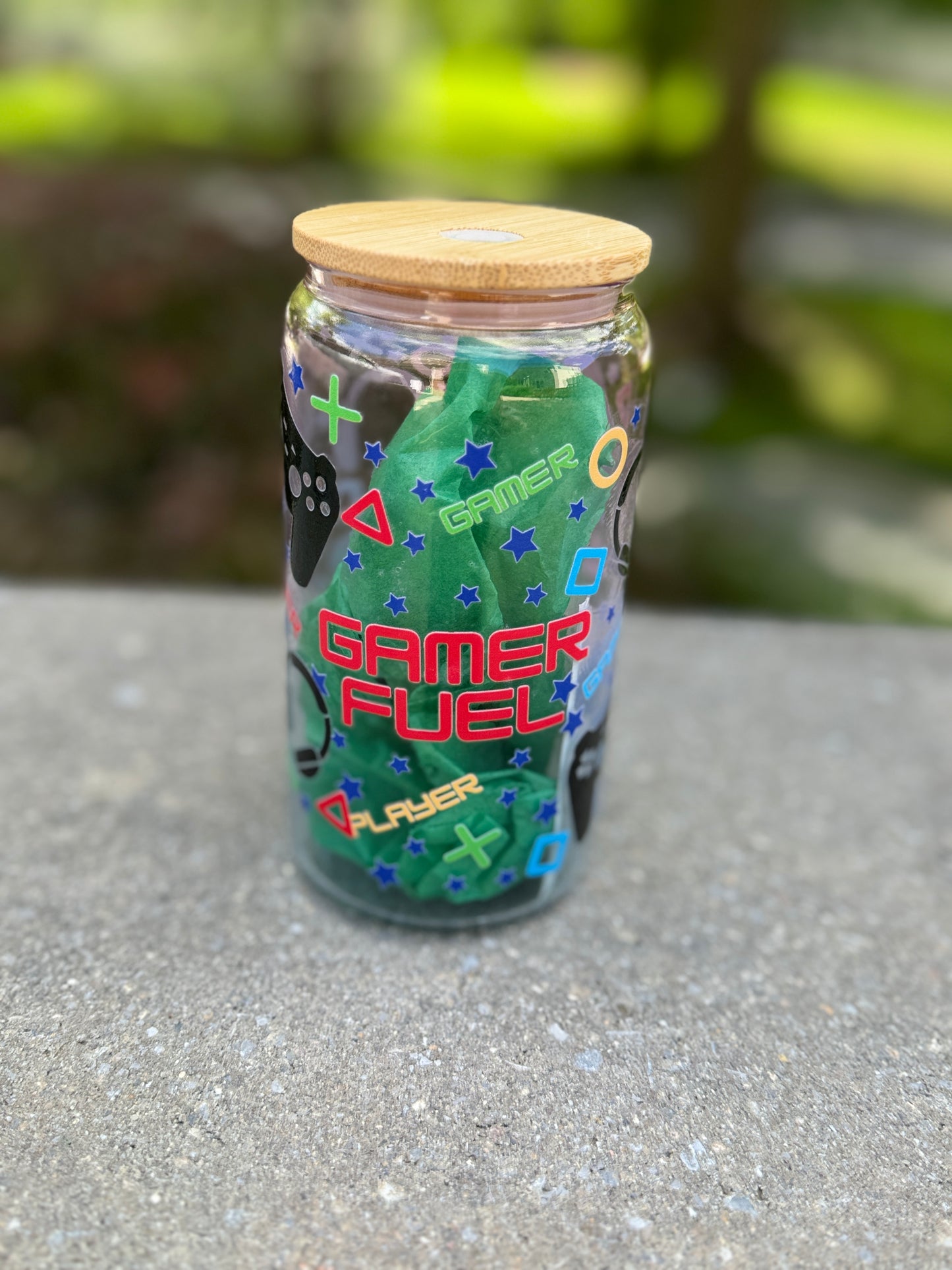 Gamer-Glass Cup 16oz