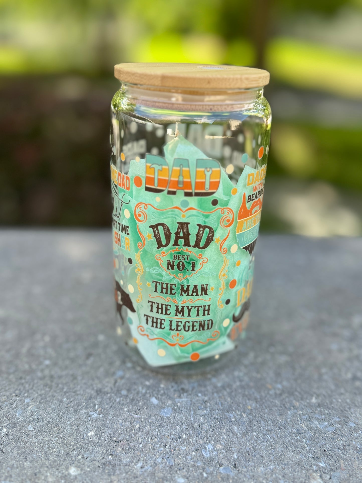 Dad-Glass Cup 16oz