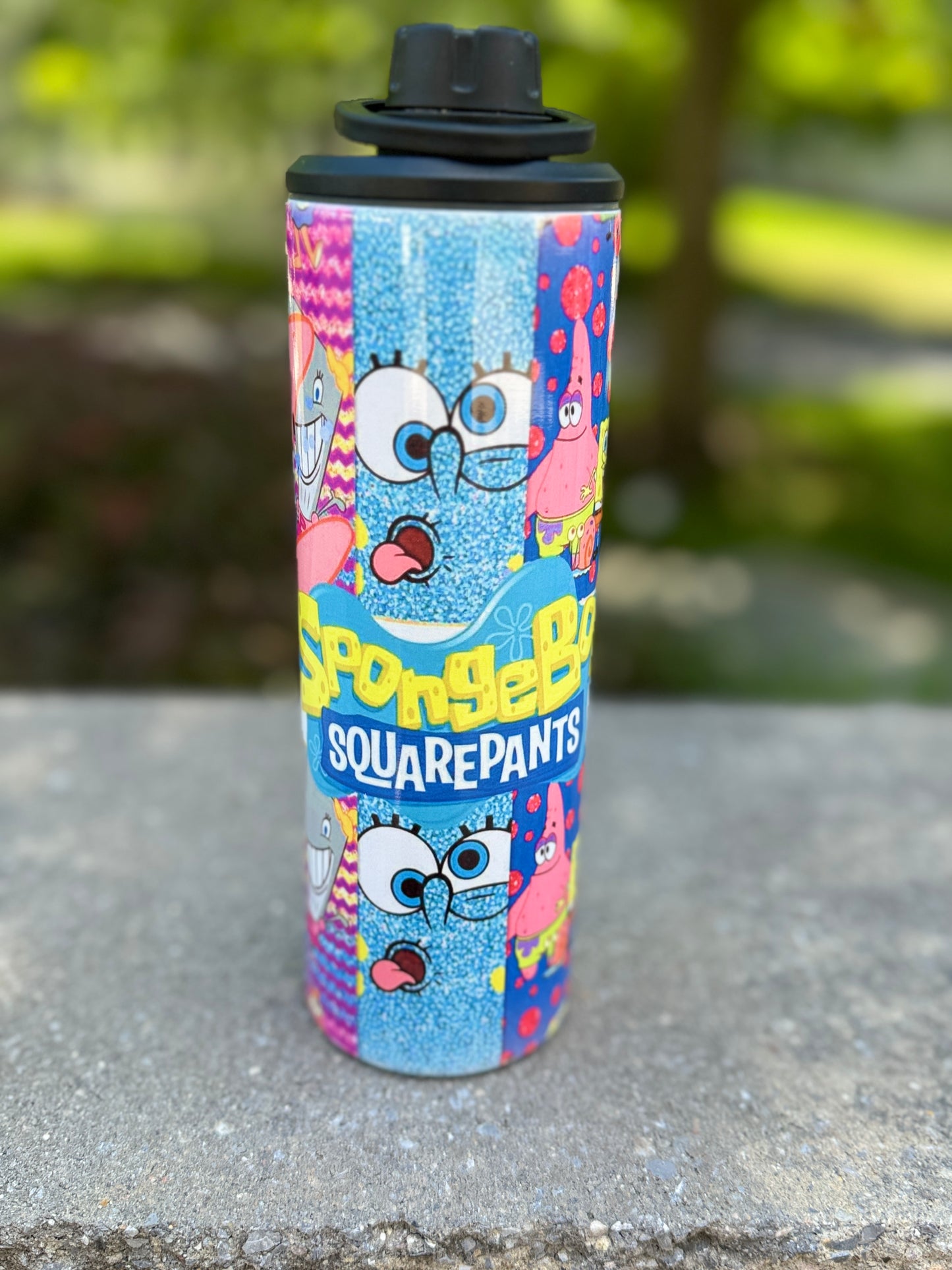 Sponge Bob 20oz Stainless Steel Insulated Tumbler with Straw