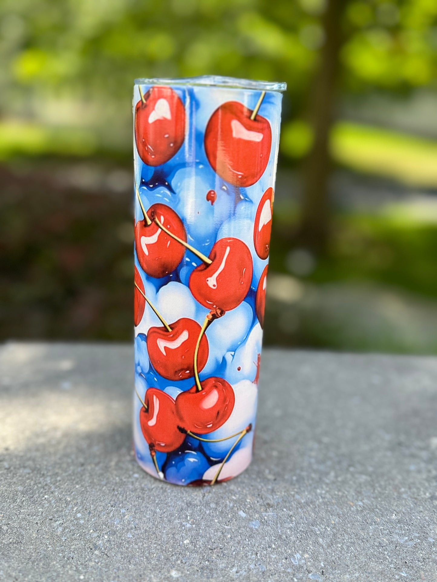 Cherry-Stainless Steel Tumbler 20oz