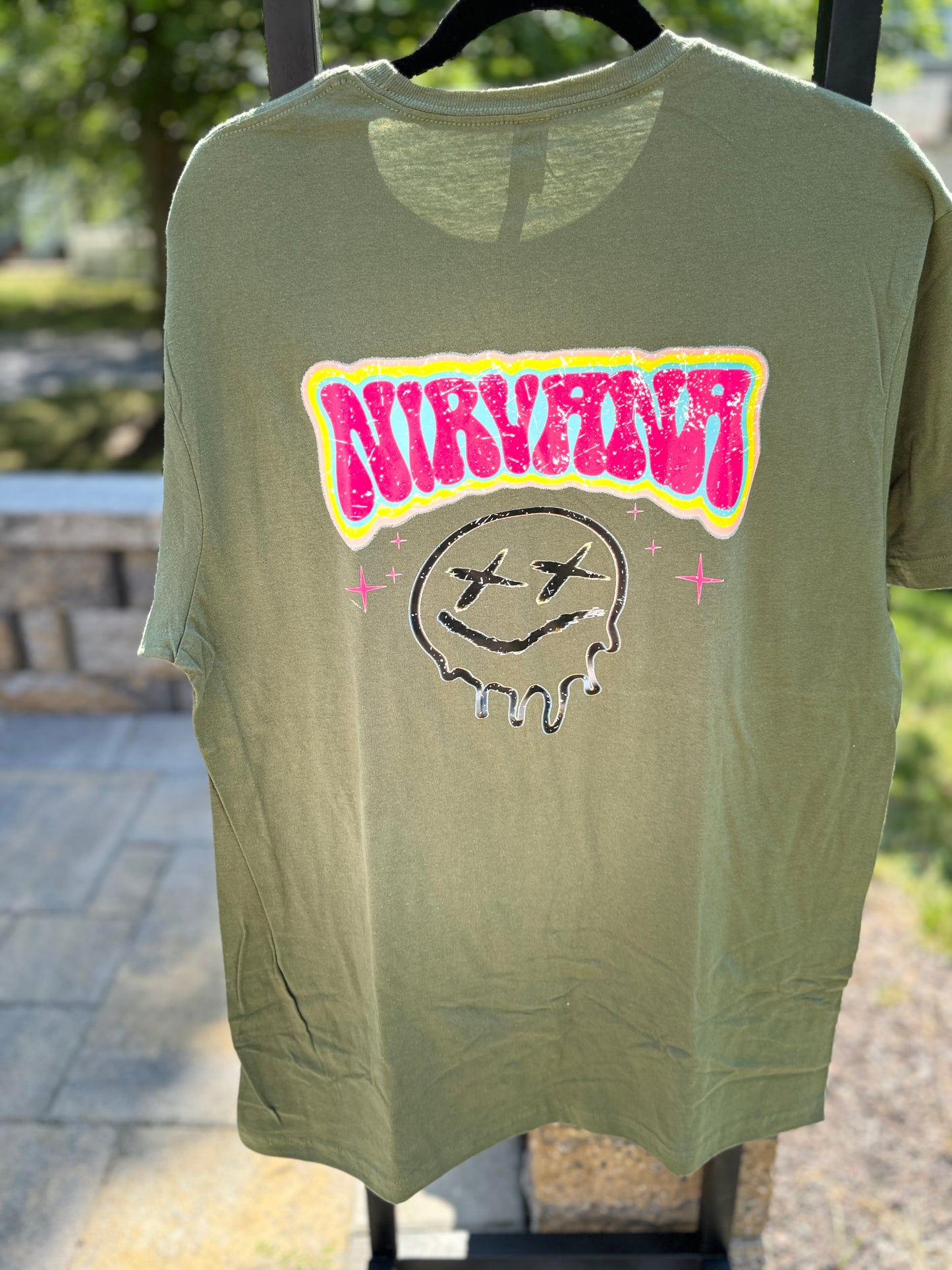 Nirvana Smile (Back, Front) READY TO WEAR T-Shirts