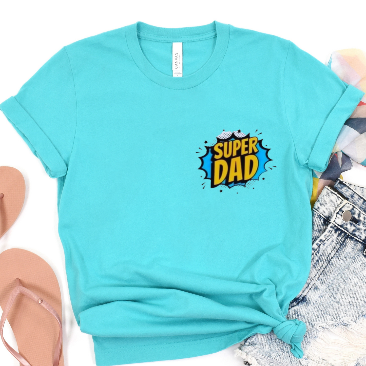 Super Dad (pocket) CLEAR FILM Transfer